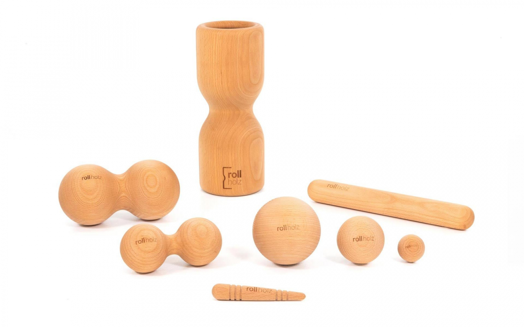 rollholz Set Buche 