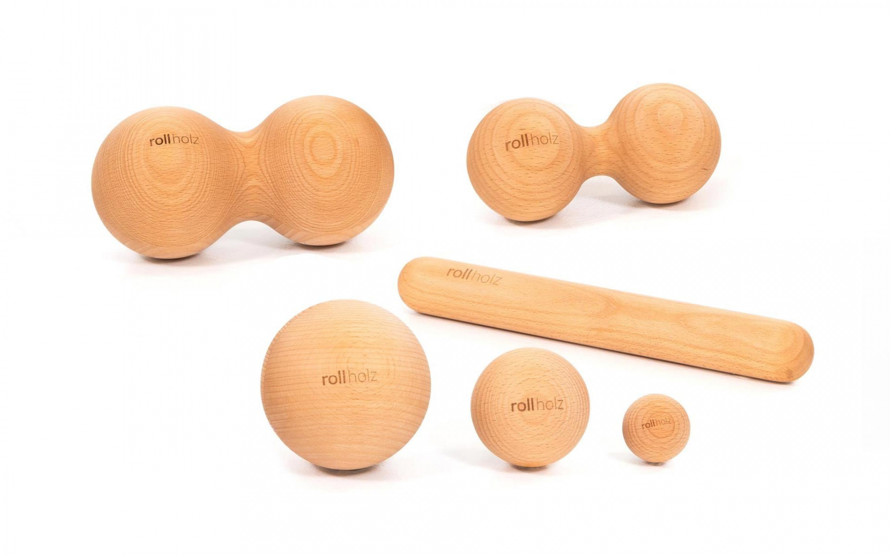 rollholz Set klein Buche