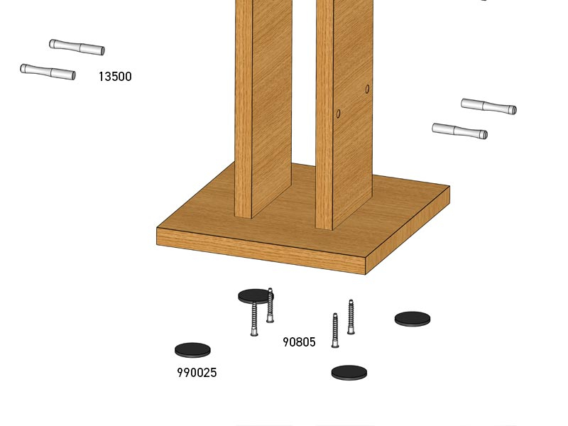 Ersatzteile Swing Turm Unterteil