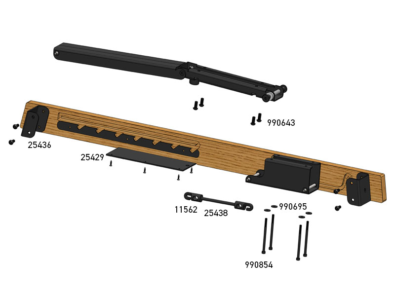 Ersatzteile WeightBench Bank