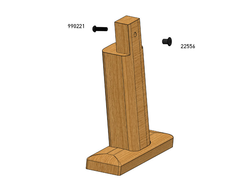 Ersatzteile WeightBench Fuß