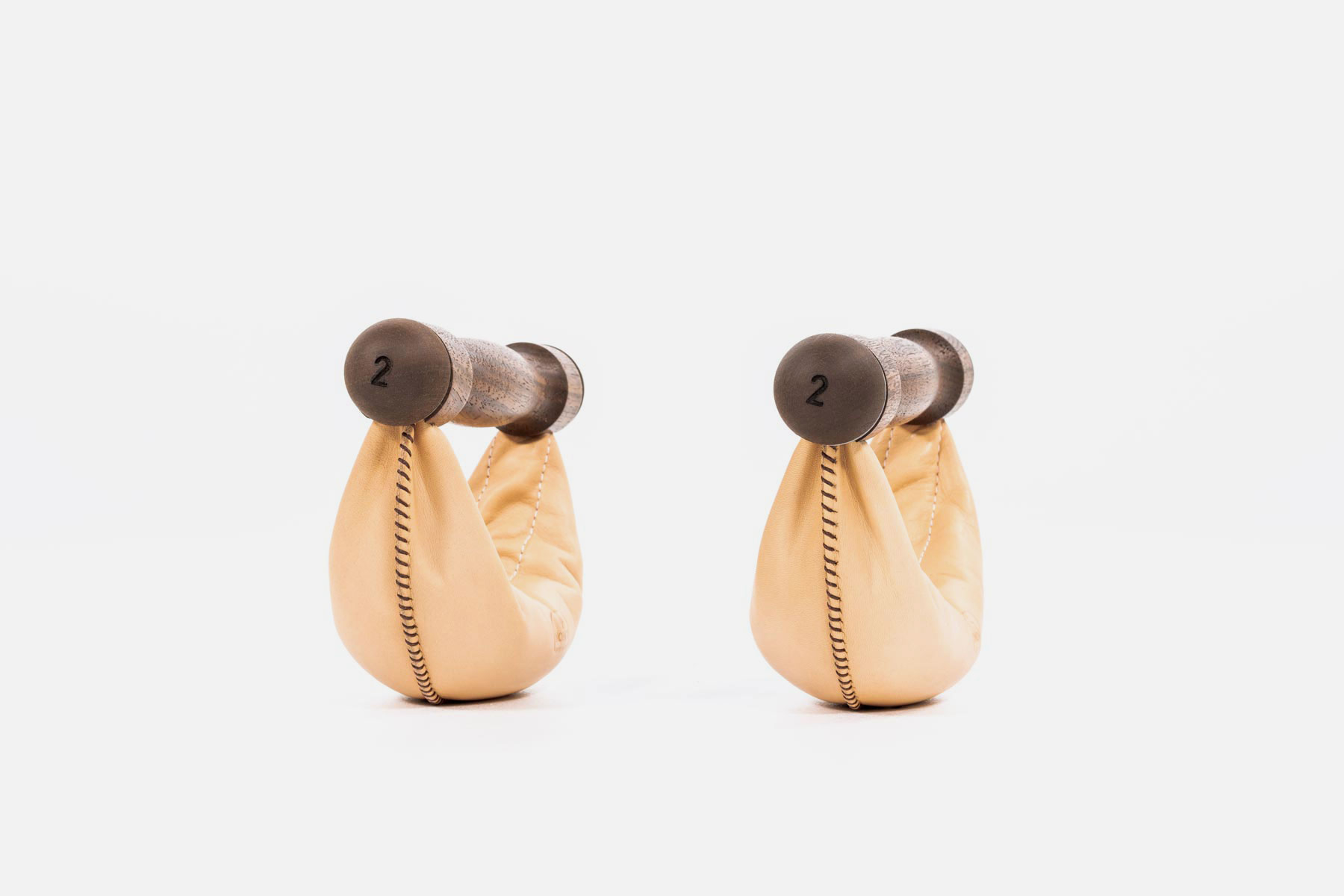 SwingBells Walnut Natural Set 2 kg