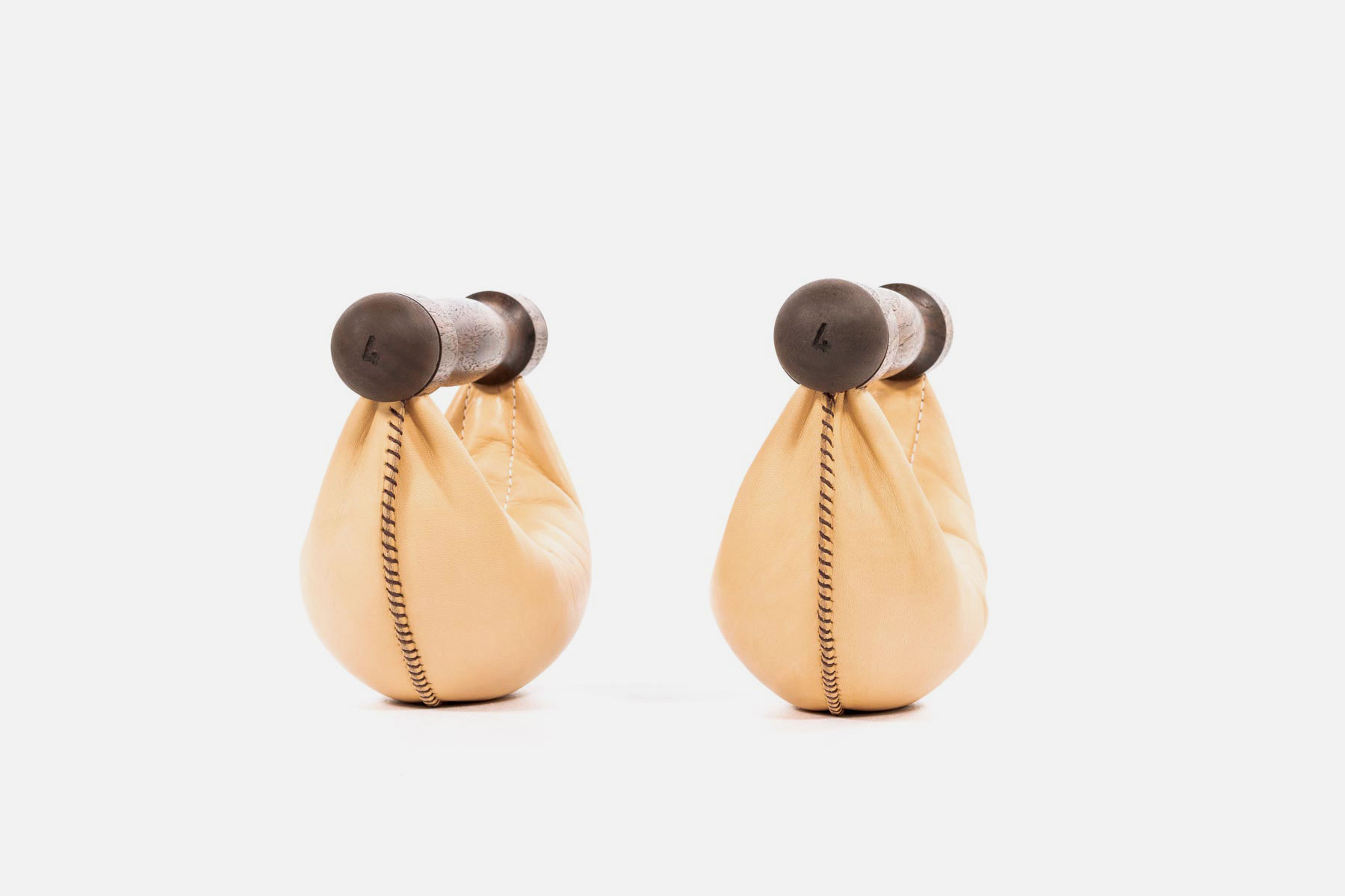 SwingBells Walnut Natural Set 4 kg
