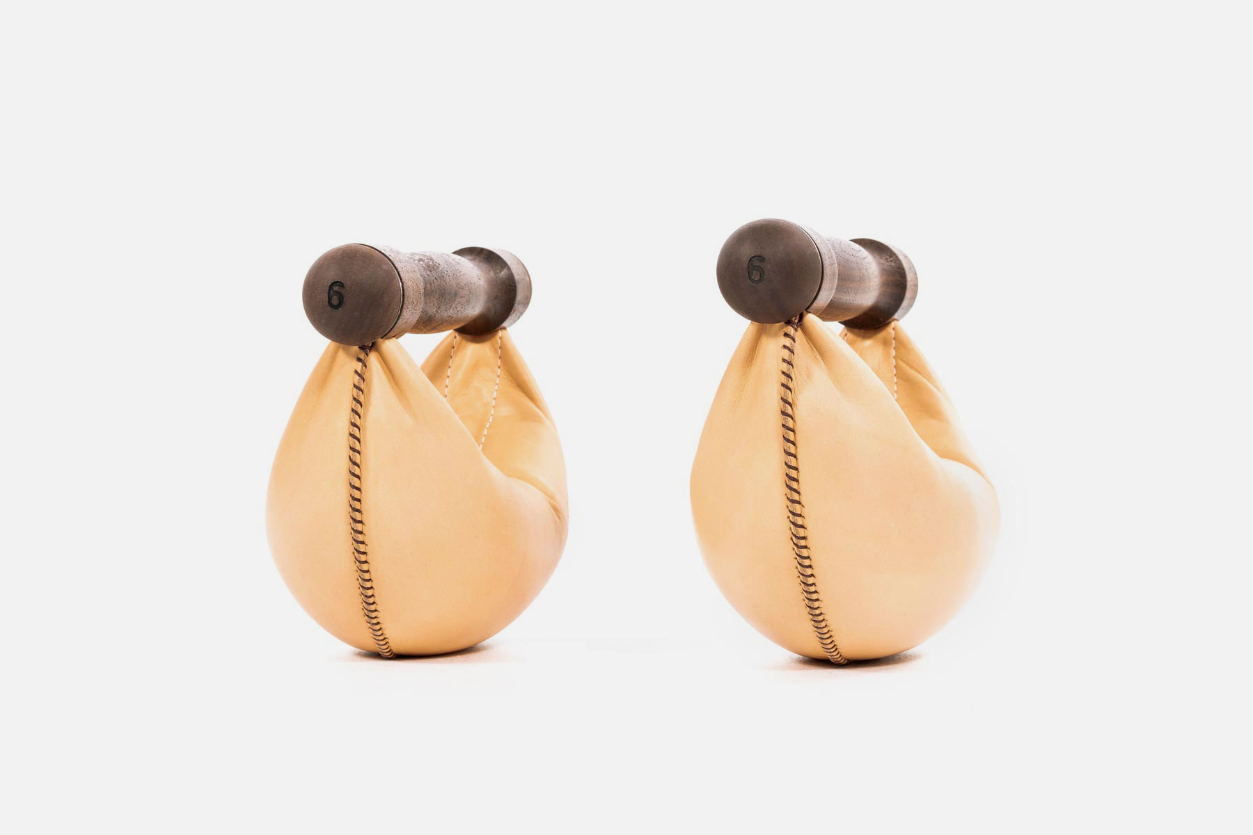 SwingBells Walnut Natural Set 6 kg
