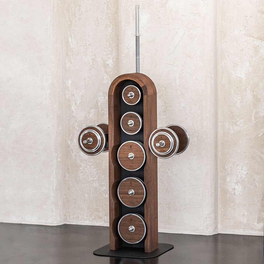 weightplate tower voll beladen